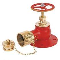 NewAge Gun Metal Right Angled Flanged Hydrant Valves_0