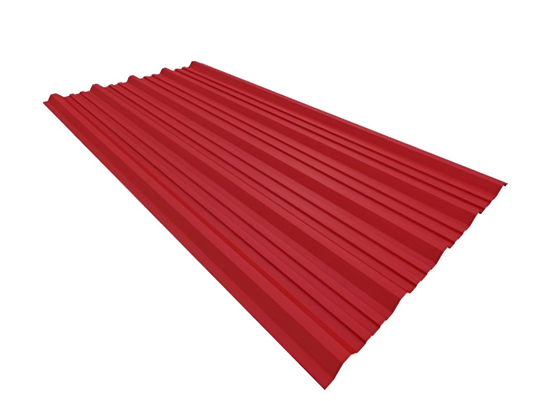 JSW Double Ribbed Trapezoidal PPGL Roofing Sheet Colour Coated_0