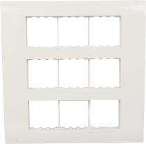 ANCHOR ROMA 288218 18 Module White Modular Switch Plate Cover_0